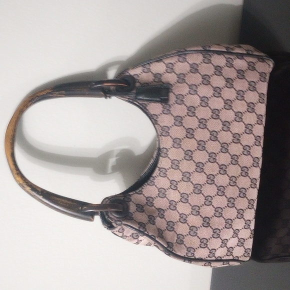 Gucci vintage dusty pink/blk shoulder bag - Picture 3 of 10